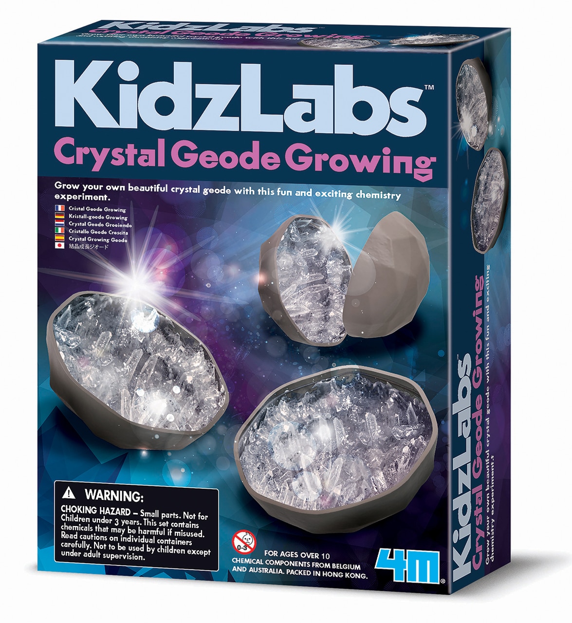 Grow your crystal geodes