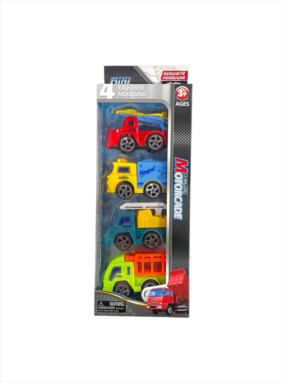 Camion motorcade mini-look vehiculos en blister x 5 un.