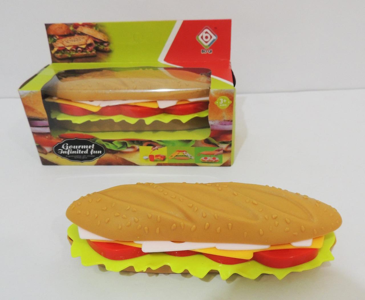 Sandwich didactico en caja