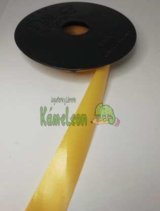 Cinta ribbonette amarilla 20mm 