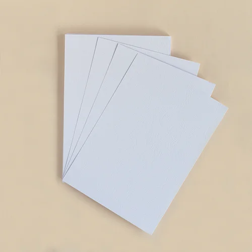 Hoja duograf texturado blanco a4 180gramos