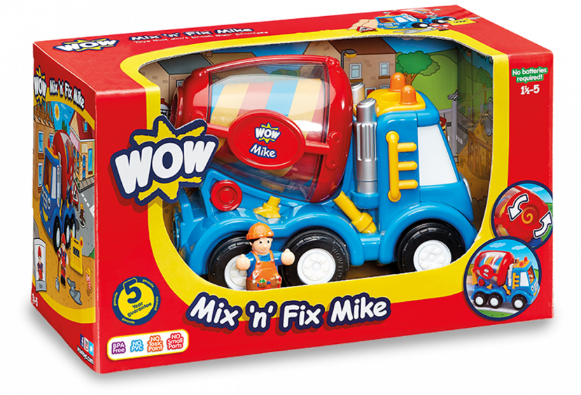 Camion mesclador mix n fix mike