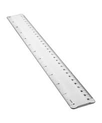 Regla transparente 30cm