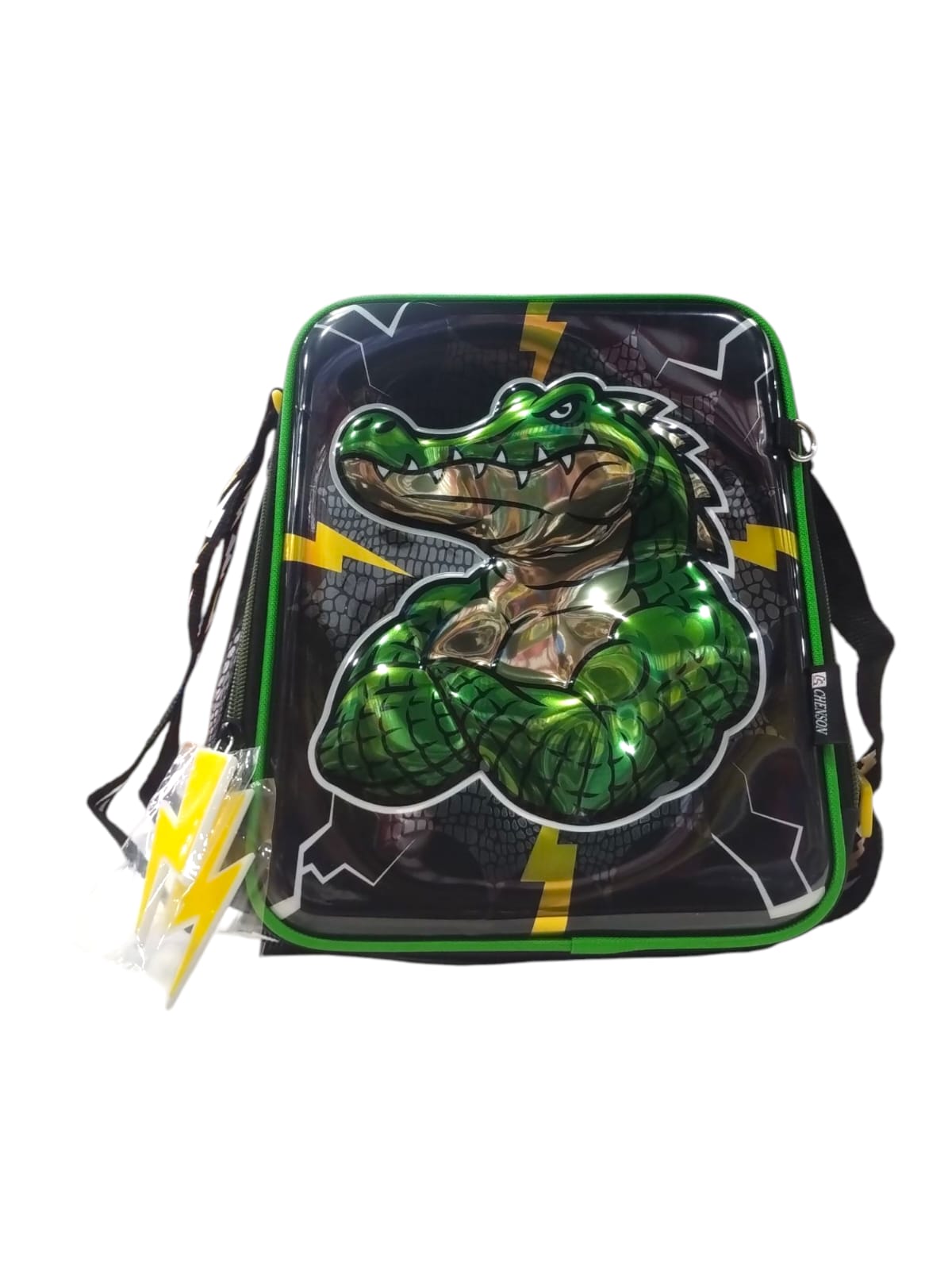 Lunchera cocodrilo 3d