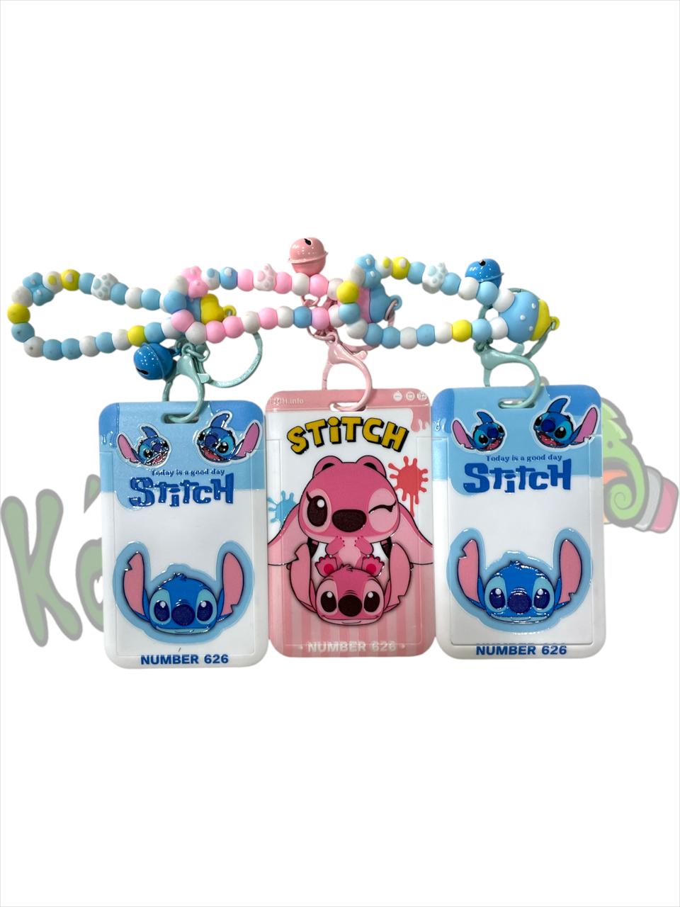 Llavero portasube stich 