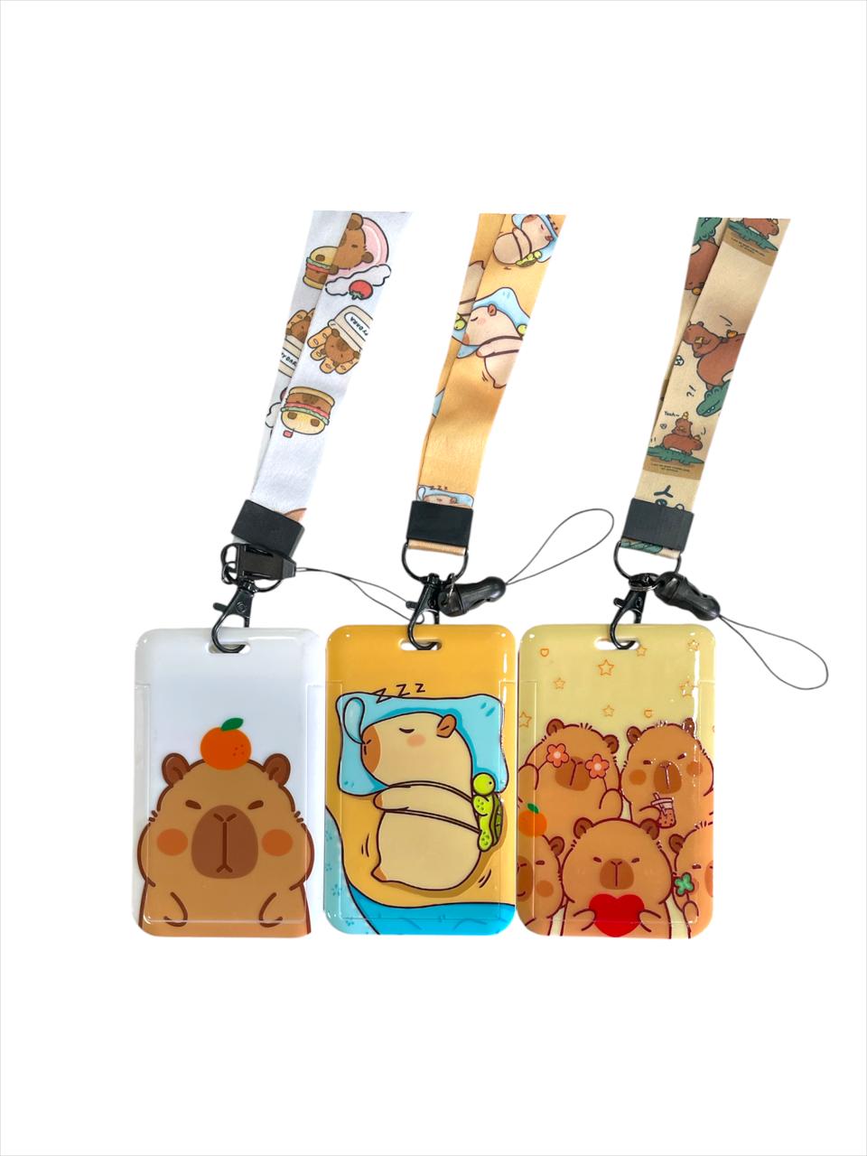 Llavero porta sube capibaras