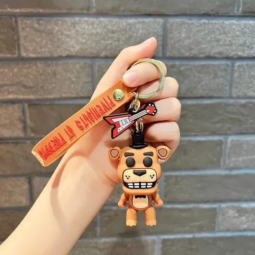 Llavero de goma freddy 