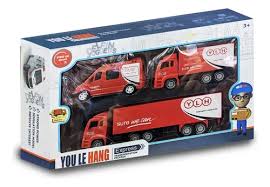 Set de vehiculos de carga express 