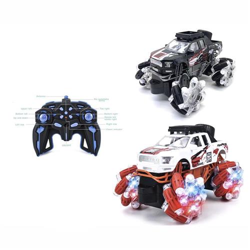 Camioneta radio control c/sonido y luz drift stut car