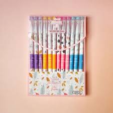 Lapiceras borrables x12 uni sweet memories