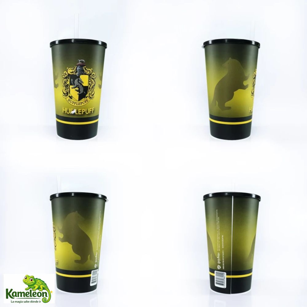 Vaso plastico maxi harry potter huflepuff