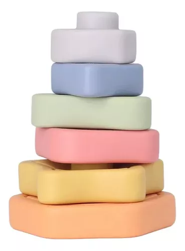 Apilando formas geometricas e/caja