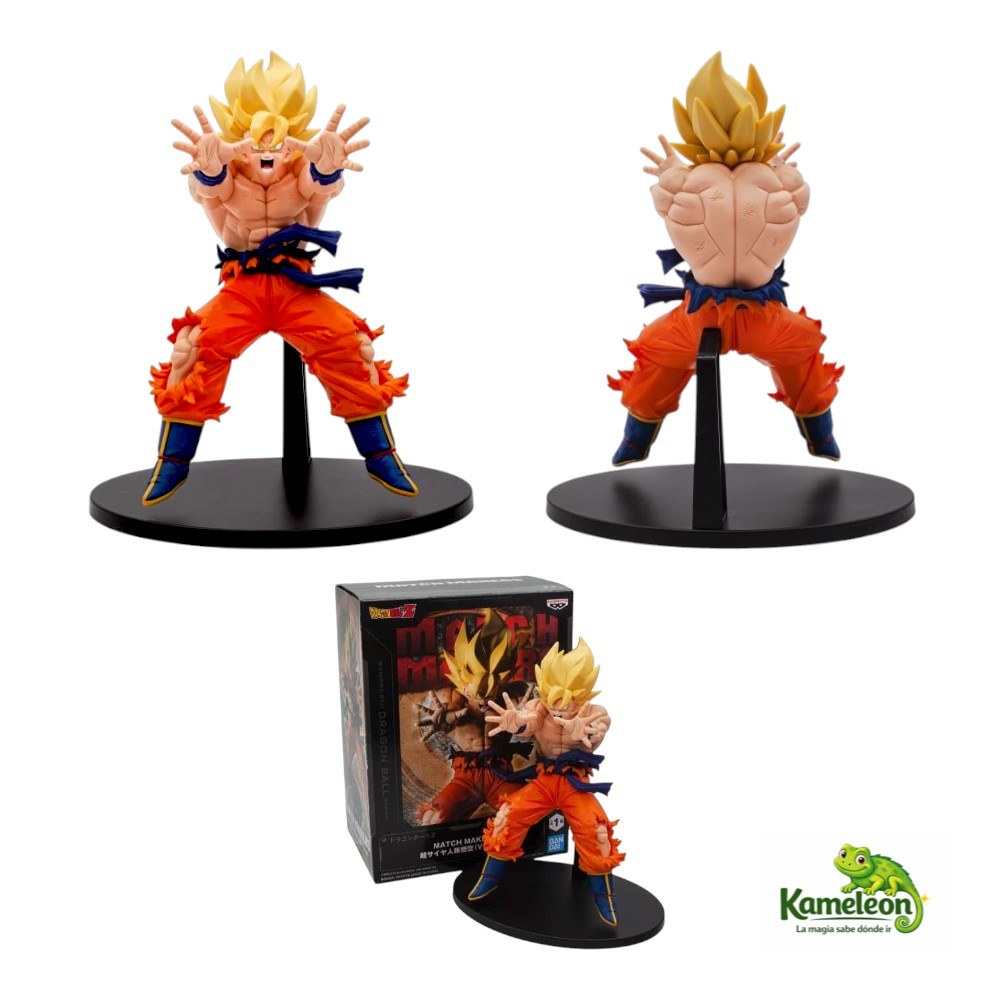 MUÑECO ESTATUA FIGURA DE COLECCION SUPER SAIYAN SON GOKU
