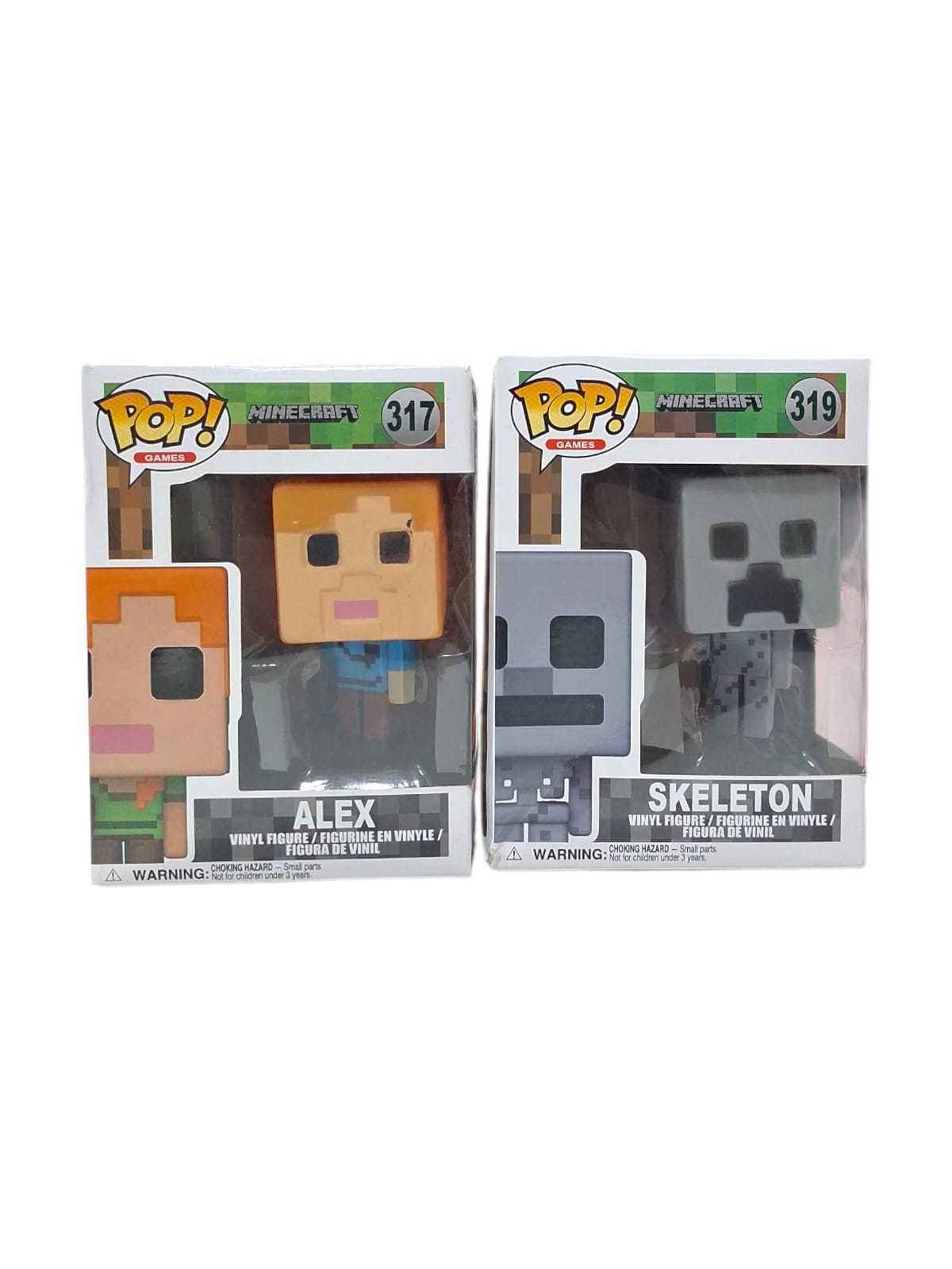 MuÑeco pop minecraft 