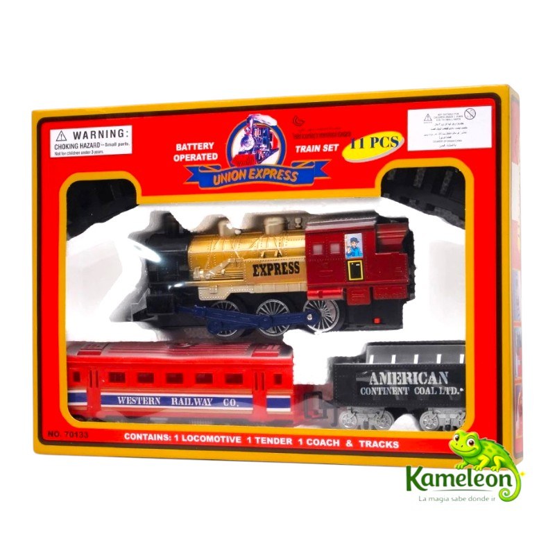 Tren con pistac/accesorios union express