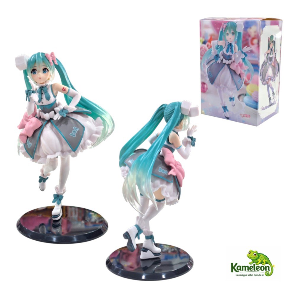 MUÑECO ESTATUA FIGURA DE COLECCION HATSUNE MIKU