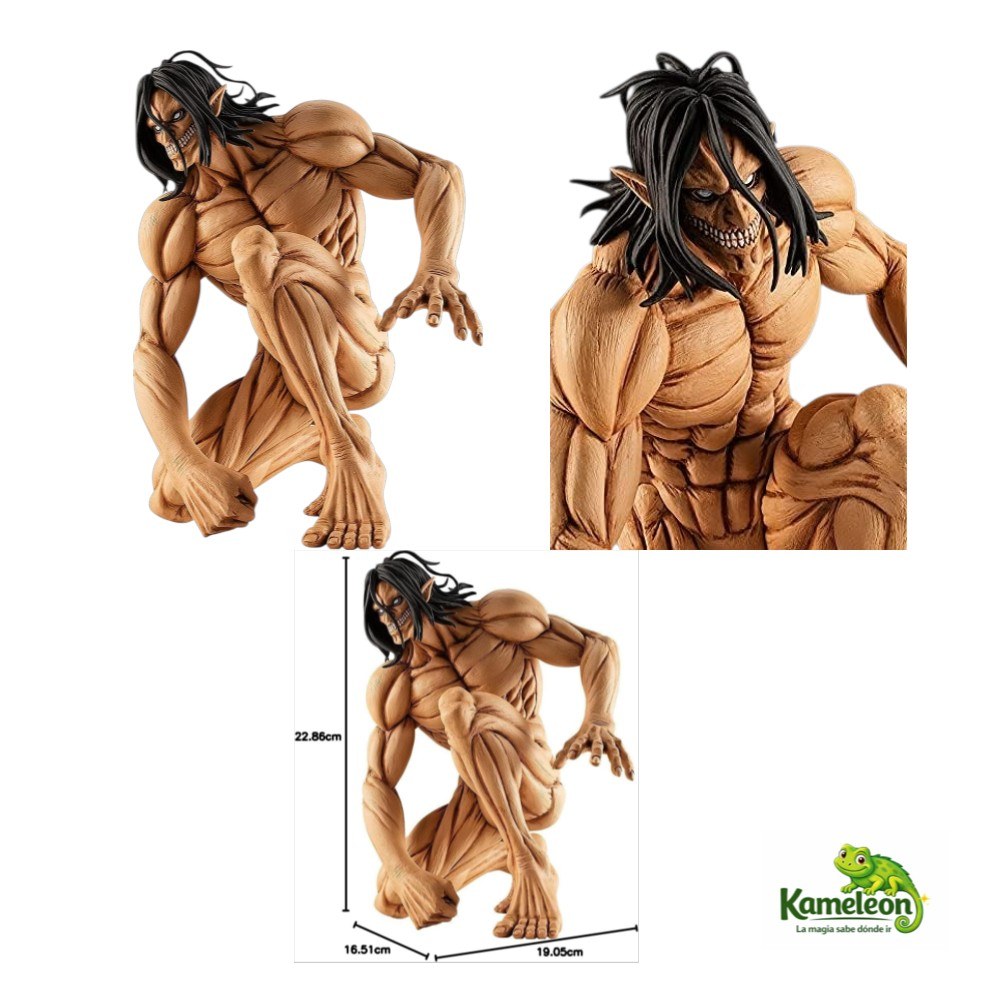 Muñeco Figura De Coleccion Eren Titan Shingeki No Kyojin