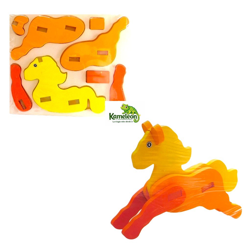 Puzzle 3d caballo md61