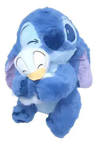 Peluche de stich con pato