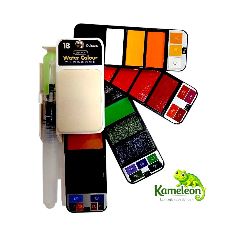 ACUARELA 18 COLORES