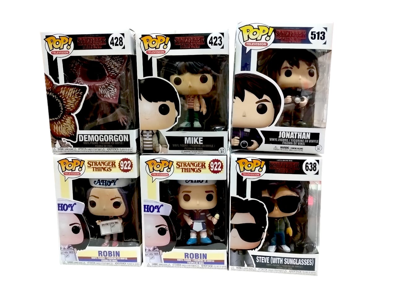 MuÑeco pop stranger things varios personajes