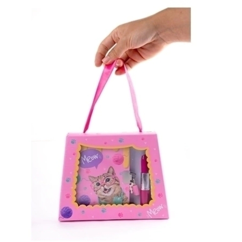 Diario intimo con candado y lapicera 