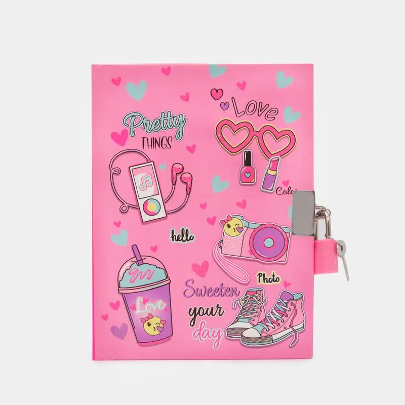 Diario intimo con candado pretty thing