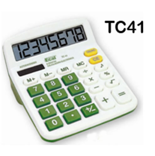 Calculadora ecal tc41 12 dig. med.