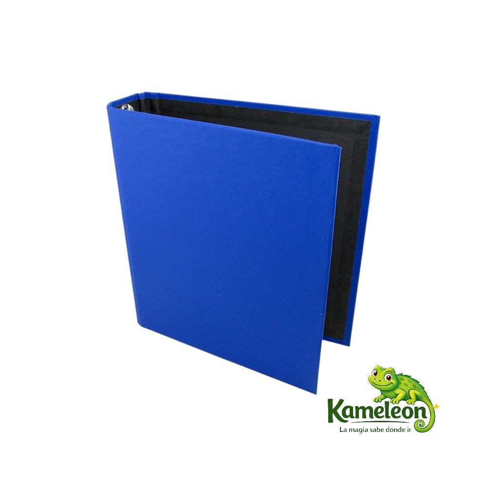 Carpeta Lama N3 pvc entelada azul