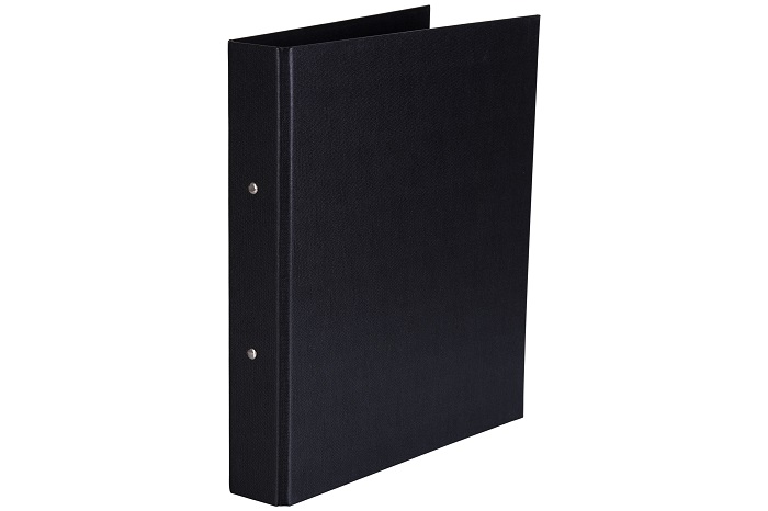 Carpeta lama pvc forrada a4 negro 2 x 40