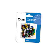 Chinche olami color blister x50 unidades.