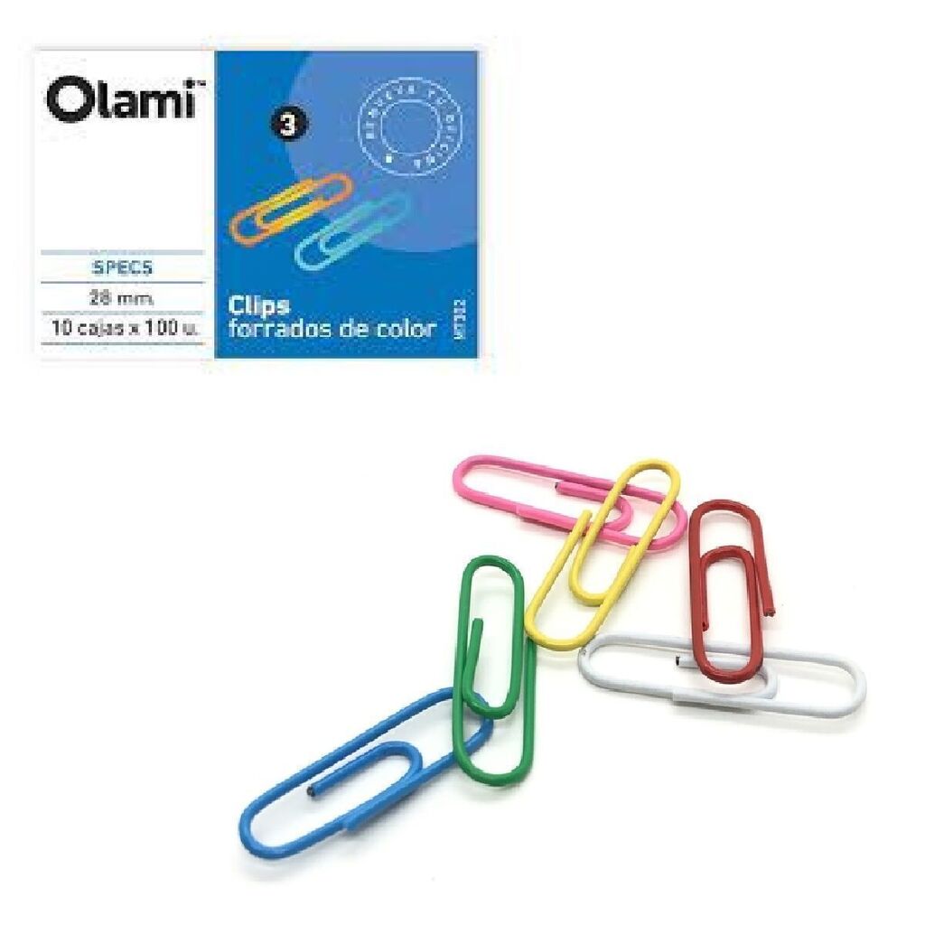 Clips forrados olami n 3 50mm  
