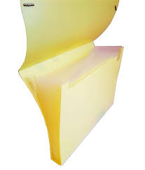 Clasificador the-pel amarillo pastel a4 