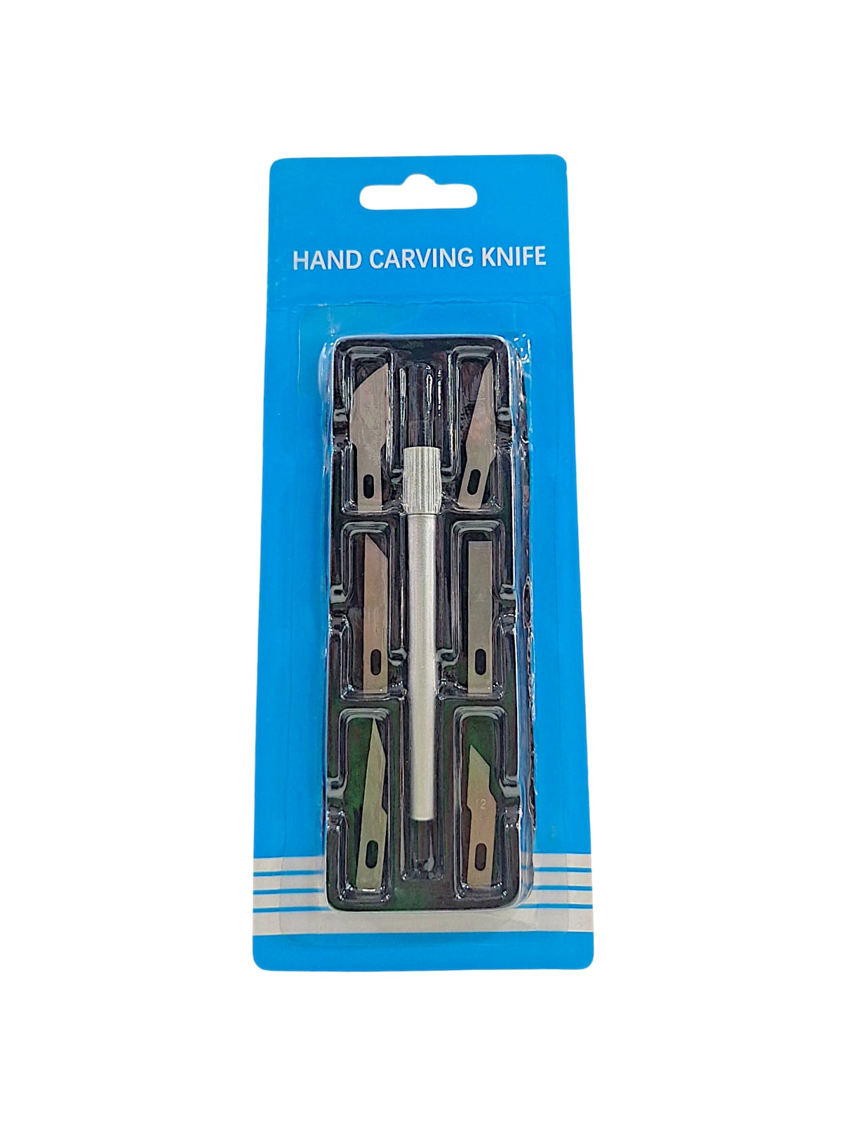 Bisturi con respuestos en blister