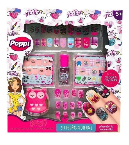 Maquillaje caja set de uÑas