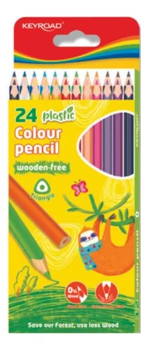 Lapices keyroad triangulares x24