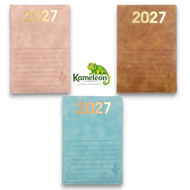 Agenda 2027 tipo cuero 22253-10