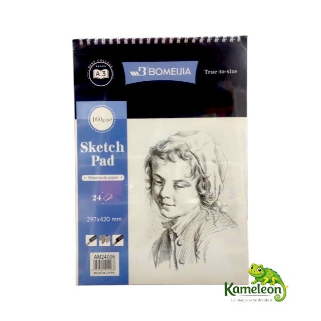 Block sketch pad Bomeijia A3 x24h