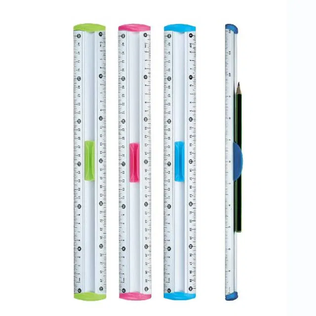 Regla de aluminio 30cm