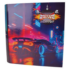 Carpeta rexon numero 3 motor racing night-pwr