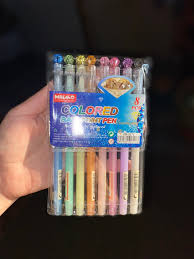 Lapiceras de color x8 diamante