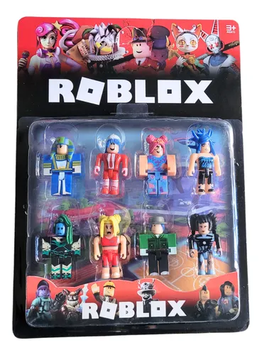 MuÑeco roblox x 8 en blister 