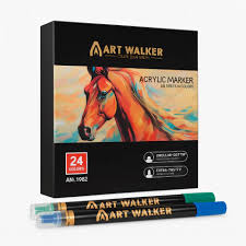 Marcadores acrilicos x24 art walker