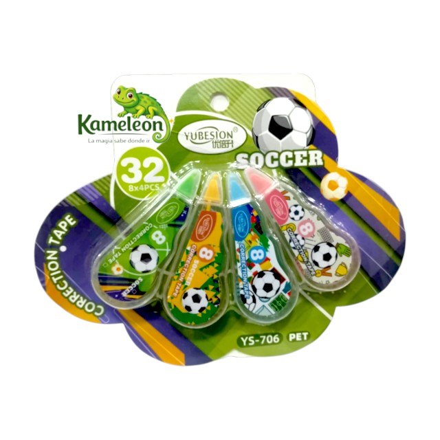 Set de cintas correctoras x4