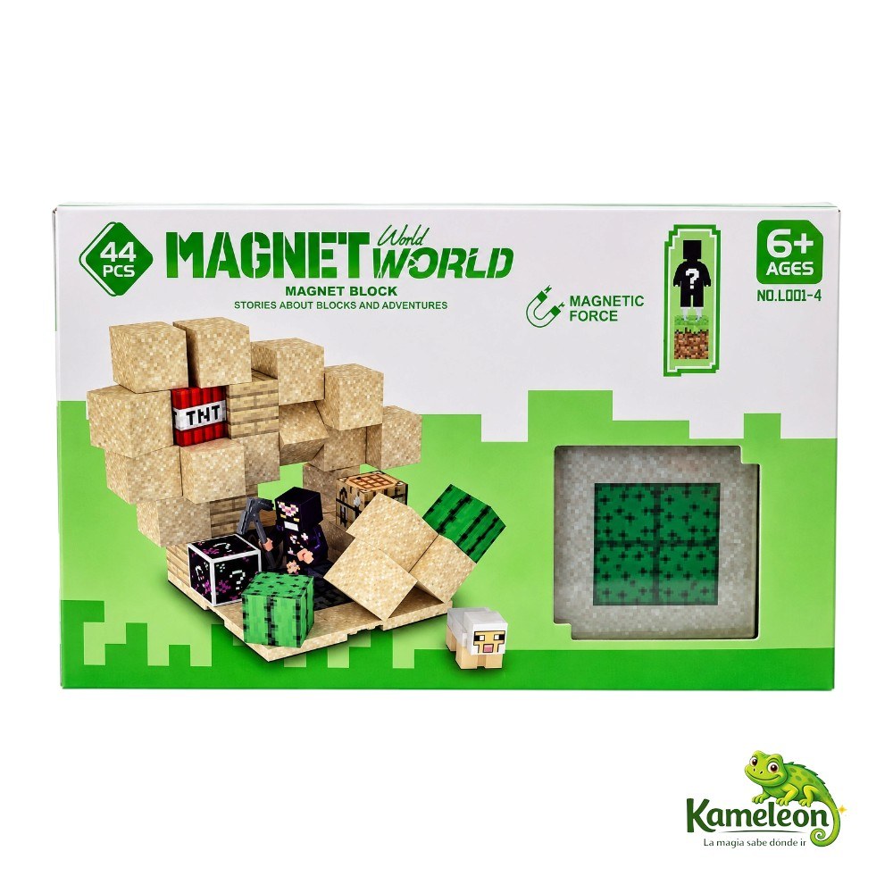 Bloques inmantados de minecrafts 44 piezas arena