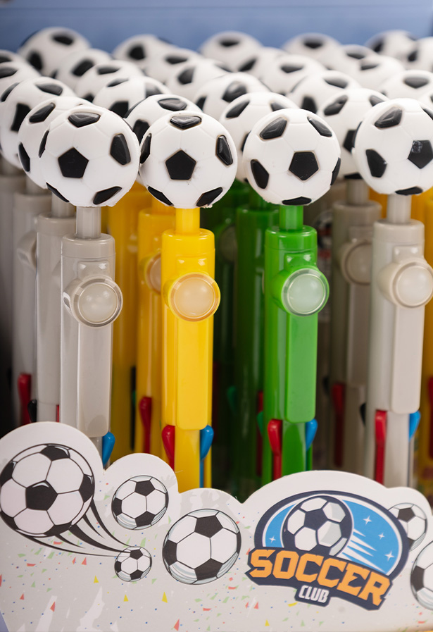 Lapicera multipaper  x 4 colores pelota de futbol 
