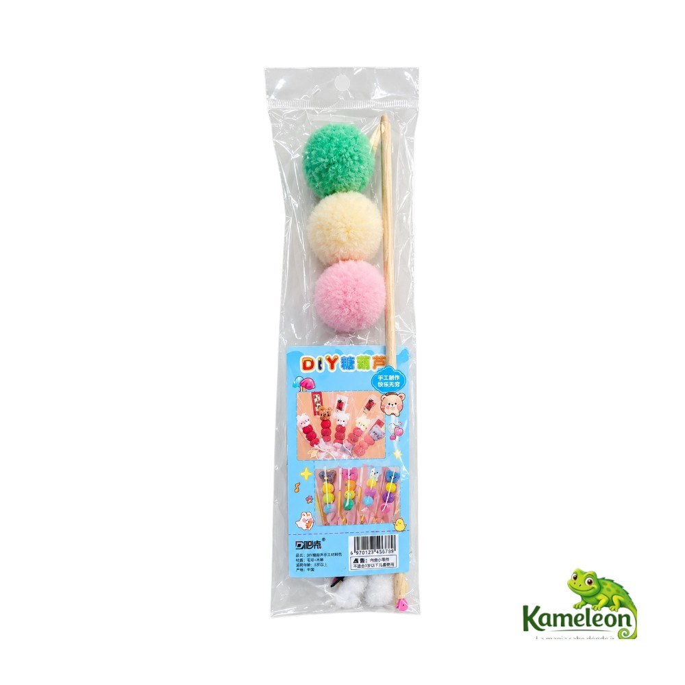 Kit de creacion DIY con pompones
