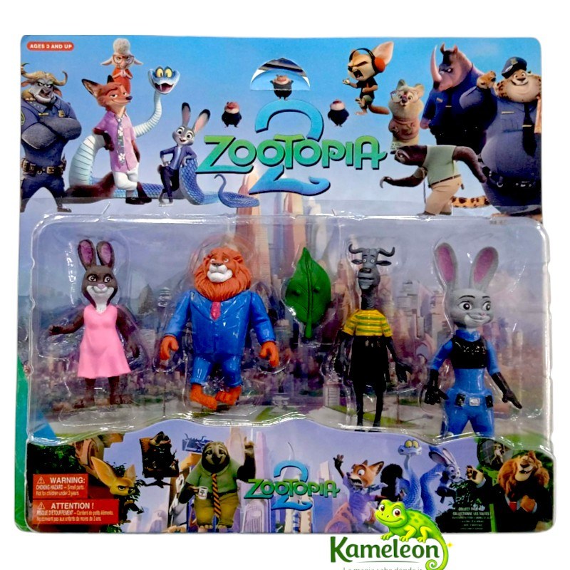 MUÑECOS E LISTER DE ZOOTOPIA