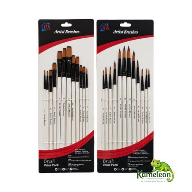 Set de pinceles x12