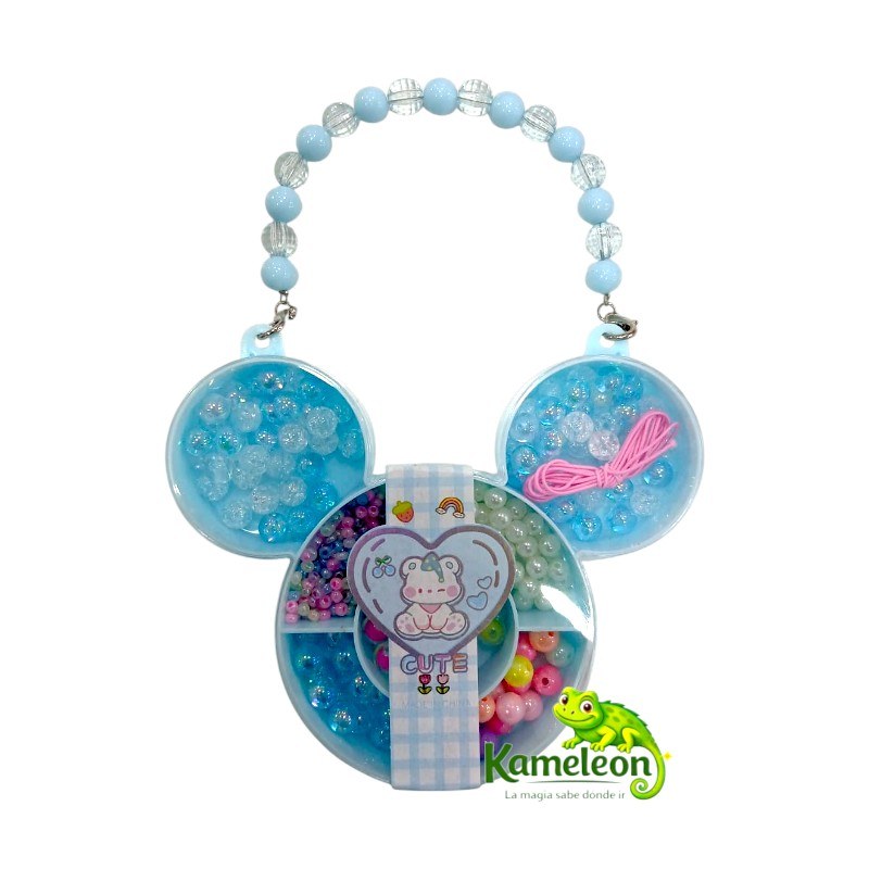 SET BIJOU CARTERITA CON VISOR ACRILICO